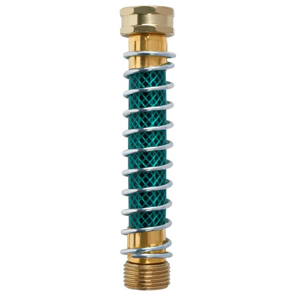 Garden Hose Extender with Spring Guard Hose Connector Flexible Water Tap Adapter