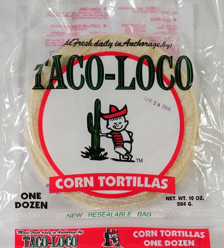 Taco Loco Products Corn Tortilla