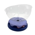 thumbnail image 4 of Cama para gatos tipo cápsula, cama semicircular universal fácil de limpiar para dormir de gatito Púrpura Grande, 4 of 8