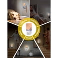 thumbnail image 6 of Night Lights Auto Sensor Orange Stripes Plug-in LED Nightlights Lamp Dusk to Dawn for Living Room, Bedroom, Bathroom, Hallway, Stairways Home Wall Decor, Navy Blue Nautical Anchor Night Light, 6 of 9