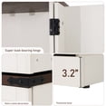 thumbnail image 6 of 71''Tall Farmhouse Kitchen Pantry Cabinet, 3 Layers Storage Cabinet, 2 Drawers, 8 Hanging Shelves, Adjustable Shelves, Versatile Large Rustic Cabinet for Kitchen, Dining Room, Living Room, Bathroom, 6 of 9