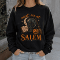 thumbnail image 5 of Halloween Shirt, Vintage Spooky Sweatshirt, Trick Or Treat Pumpkin Hoodie, Ghost Witch Graphic Tee, Fall Party Gift, Stay Spooky Outfit, 5 of 9