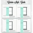 thumbnail image 2 of DII White Lace Circle Window Curtain (Set of 2), 2 of 5