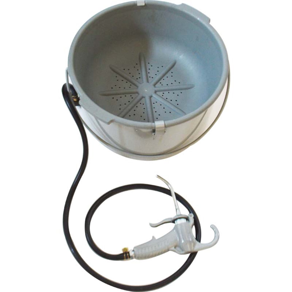 INTBUYING Oiler Bucket Threading Pipe Machine Lubricator Oil Gun Drum Set