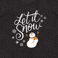 thumbnail image 4 of Inktastic Let It Snow Women's Plus Size T-Shirt, 4 of 5