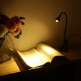 thumbnail image 4 of Lámpara de escritorio LED con clip, lámpara de lectura USB con forma de cisne, lámpara de noche con interruptor, 4 of 5