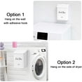 Metal Lint Bin for Laundry Room, Wall Mounted Lint Box Holder