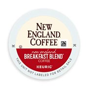 New England Coffee Single Serve K-Cup, New England Breakfast Blend, 0.40 Ounce