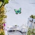 thumbnail image 1 of mariposas de metal Decoración de pared, Adorno de arte de pared para interiores y exteriores, ala, Esculturas de mariposas de metal portátiles para pa Estilo A, 1 of 8