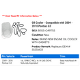 thumbnail image 2 of Cooler - Compatible with 2009 - 2010 Pontiac G3, 2 of 2