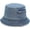 Light Blue, variant on Denim Bucket Hat for Women Men Summer Beach Travel Wide Brim Sun Cap Pocket Shape Packable Hat