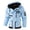 LightBlue, variant on Men's Casual Jackets, Lightweight Thin MultiPocket Jacket Coat, Softshell Hooded Jacket, Outdoor Windbreaker
