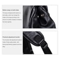thumbnail image 4 of facefd Sac à Dos pour Hommes en Cuir PU Imperméable Sac à Dos pour Ordinateur Portable Sac à Dos Scolaire Grande Capacité Boucle de Réglage pour Voyage Marron, 4 of 9