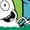 KELLY GREEN, variant on Lets Go Luna - Leo - Toddler And Youth Short Sleeve Tee
