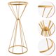 thumbnail image 1 of YSNOOWE Florero Decorativo Metálico Dorado Con Estilo Europeo Para En Interiores, 1 of 7