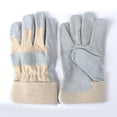 thumbnail image 3 of Guantes De Trabajo, Guantes De Soldadura Con Aislamiento Térmico De Piel De Vaca Para Procesamiento De Hardware, 3 of 8