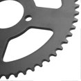 thumbnail image 3 of Pignon en acier T8F 54 dents, pédalier 3 trous en acier au carbone pour mini-moto, quad, kart 47/49 cm³, 3 of 4