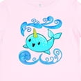 thumbnail image 4 of Inktastic Cute and Playful Narwhal Boys or Girls Baby T-Shirt, 4 of 5