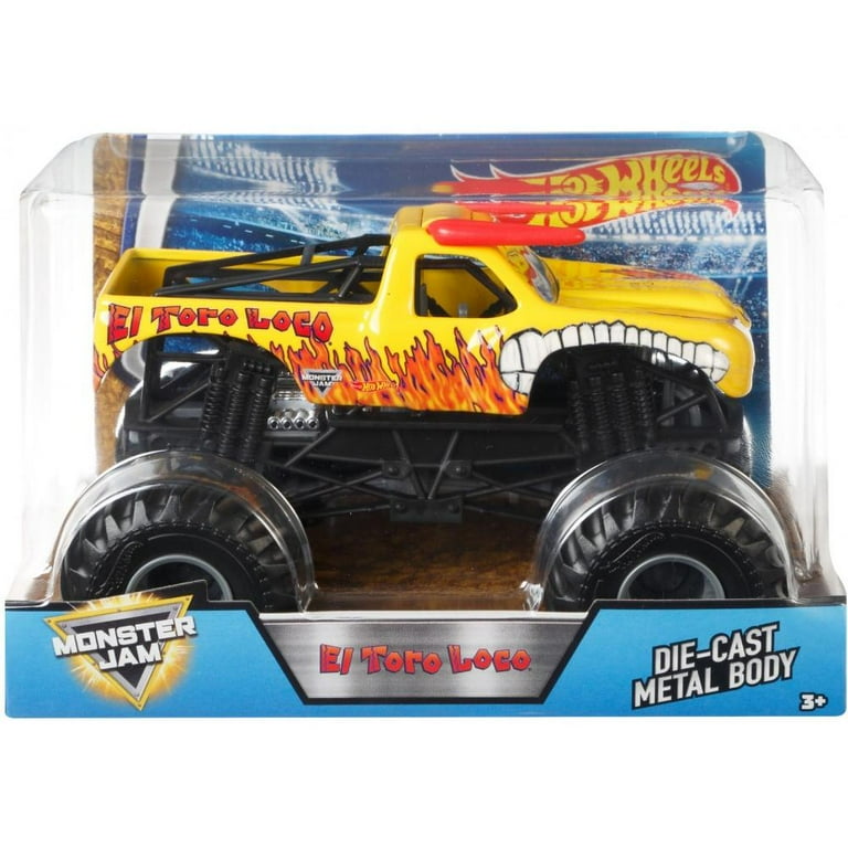 Mattel Hot Wheels Monster Jam 2013 Toro Loco {YELLOW] 1:24 buy Scale Die Cast Truck