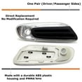 thumbnail image 2 of Euro Clear Lens Front Fender Side Marker Turn Signal Light Housings For Mini Cooper Pre-LCI F55 F56 F57 Hardtop/5-Door/Convertible, Replace OEM USDM Amber Sidemarkers, No Bulb, 2 of 7