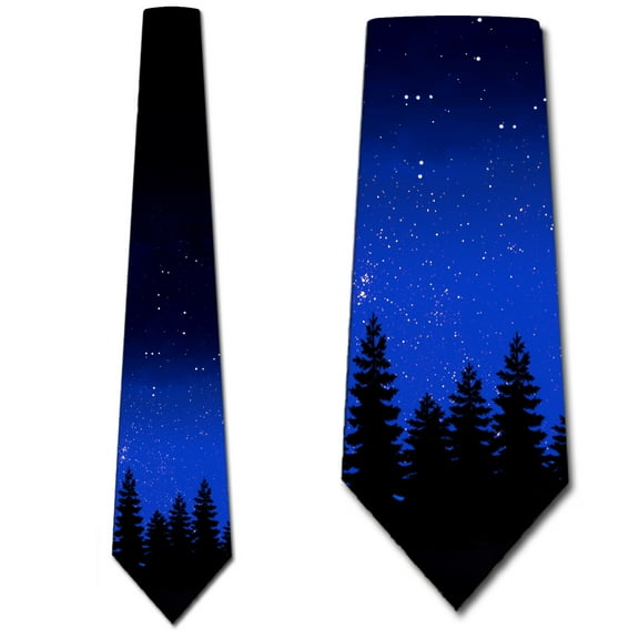 Star Ties Mens Outer Space Orion Constellation Necktie by Three Rooker