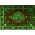 thumbnail image 1 of Ahgly Company Indoor Rectangle Persian Green Traditional Area Rugs, 4' x 6', 1 of 1