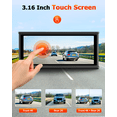 thumbnail image 6 of TOGUARD Dash Cam Front and Rear, with 5GHz WiFi GPS Dual 4K Dash Cam, 3.16” Touch Screen Dual Night Vision Car Camera, Loop Record, Parking Monitor, WDR, 64GB Card, 6 of 10