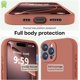 thumbnail image 3 of Funda de Silicona Premium, Forro de Microfibra Suave, para iPhone 16 Pro de 6.3 Pulgadas, Caramelo, 3 of 7