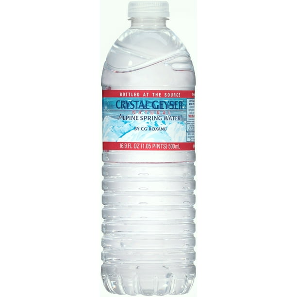 Crystal Geyser® Natural Alpine Spring Water® 16.9 fl oz. Bottle