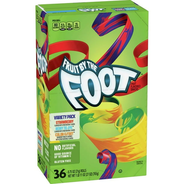 Betty Crocker Fruit By The Foot Strawberry/Berry TieDye/Color By The