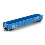 Athearn HO Scale 52' Mill Gondola Freight Car Grand Trunk Western/GTW #148073