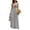 A2_Gray#women's deep v neck dresses, variant on Cotton Linen Dresses Women Summer Plus Size Maxi Dress with Pocket Casual Sleeveless Oversized Clothes Beach Sundress