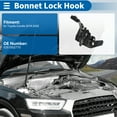 thumbnail image 4 of Conjunto de pestillo del capó para Toyota Corolla 2019-2022 Número de liberación del pestillo del capó No.5351002770 1 Pc, 4 of 7
