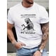 thumbnail image 1 of Warrior Print Men's Round Neck Short Sleeve Tee Fashion Regular Fit T-Shirt Top For Spring Summer Holiday, 1 of 5