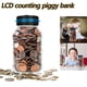 thumbnail image 3 of Naiovety Contador, caja de tarros de conteo automático del Reino Unido para niños y adultos, contenedor de ahorro de monedas de banco de Almacenamiento y organización del hogar Numero 5, 3 of 6