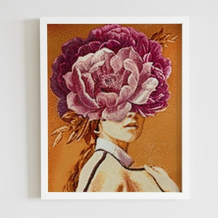 UPC: 4630103942011 | Diamond Painting Kit Flower Symphony Crafting Spark 18.9 x 14.9 in CS2526 Diamond Art