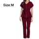 thumbnail image 2 of Traje de enfermera elástico de belleza para mascotas con vendaje en la cintura, traje quirúrgico retráctil, traje dividido para mujer, manga corta para hospital, 2 of 6