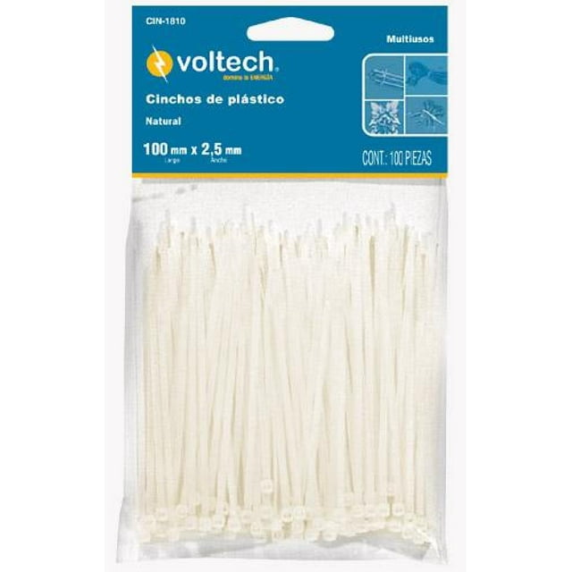 CINCHO NATURAL 50 lb 4.5 mm X 250 mm 50 PZ VOLTECK 44307 VOLTECK CIN-5025