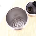 thumbnail image 5 of 25 Ounce Stainless Steel Mixing Protein Shaker Bottle, Black, 5 of 5