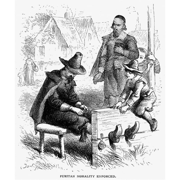 Stocks 17Th Century Nenforcing Puritan Morality With The Stocks In Colonial New England