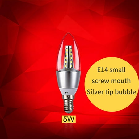 

led candle bulb chandelier led light source e14 small screw bulb E27 big mouth bubble pull tail