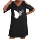 thumbnail image 1 of Vestidos de manga corta con hombros descubiertos y encaje con cuello en V estampado sexy de verano para mujer Fridja bnh5506, 1 of 9