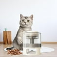 thumbnail image 4 of Alimentador automático para mascotas Almacén de alimentación el bloqueo blanco Gloria Alimentador lento, 4 of 8