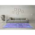 thumbnail image 3 of Ahgly Company Indoor Rectangle Persian Blue Traditional Area Rugs, 2' x 5', 3 of 4