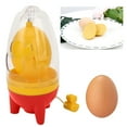 thumbnail image 3 of Giradora de Huevo, Fabricante de Huevos Dorado Portátil, Scrambler de Huevo Homogéneo Con Almohadilla de Silicona para Huevos Higiénicos, 3 of 7