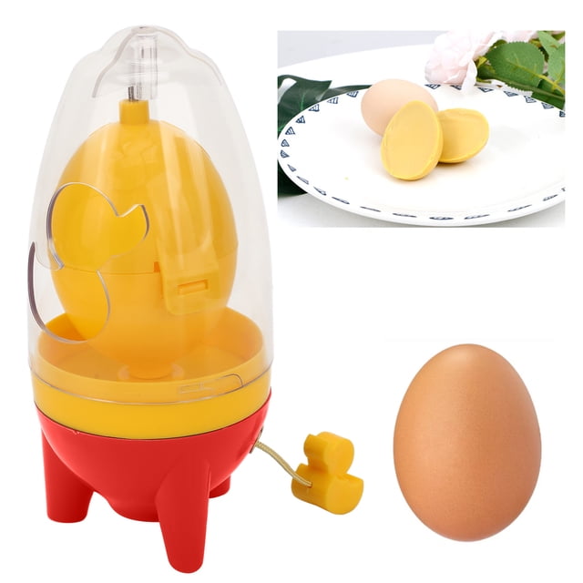 Egg , Hand Powered Egg White And Yolk Spin Mixer Portable Golden Egg Maker Manual Golden Egg Shakers Egg Homogenizer Egg Scrambler For Golden Egg Making
