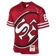 thumbnail image 2 of Youth-Mitchell & Ness Jerry Rice Scarlet San Francisco 49ers 1990 Throwback Fashion Jersey, 2 of 3