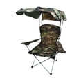 thumbnail image 3 of Silla plegable con dosel de sombra, silla lunar para exteriores, silla plegable portátil estable para patio, Picnics, senderismo, jardín, barbacoa Camuflaje, 3 of 8
