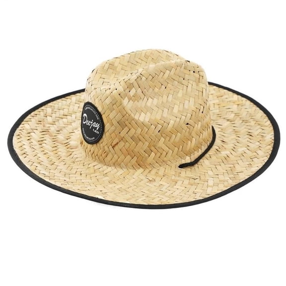 Deejay LED TBHSTRAWHATBLAKa Straw Hat Black