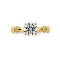 thumbnail image 3 of 1.58 Carat (Ctw VS, F) Certified Lab-Grown Round Diamond Engagement Ring in 14K Yellow Gold for Women, 3 of 6